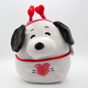 8" Snoopy Peanuts Every Day Romance Squishmallows Valentine's Edition Plush BNW
